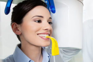 a patient about to receive a cbct scan